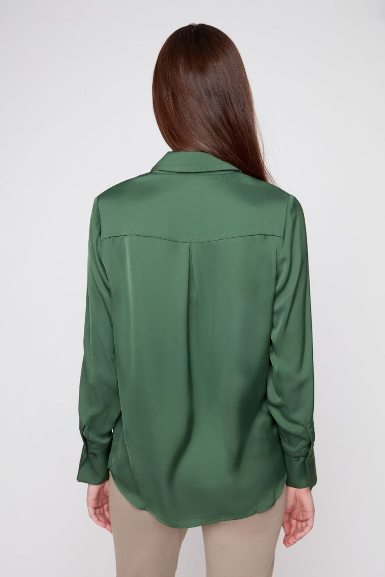Evelyn Blouse - Olive
