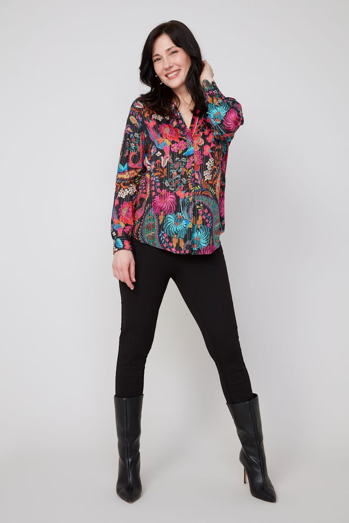 Precious Paisley Blouse - Multicolor