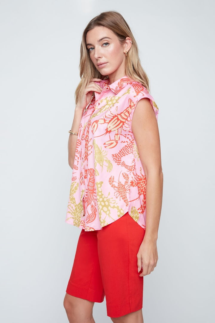 Anne Blouse - Rose -Bloom