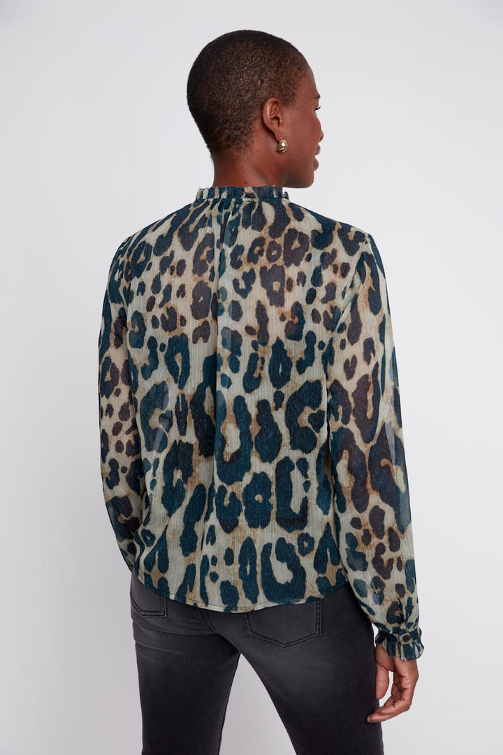 Celine Blouse - Storm Combo