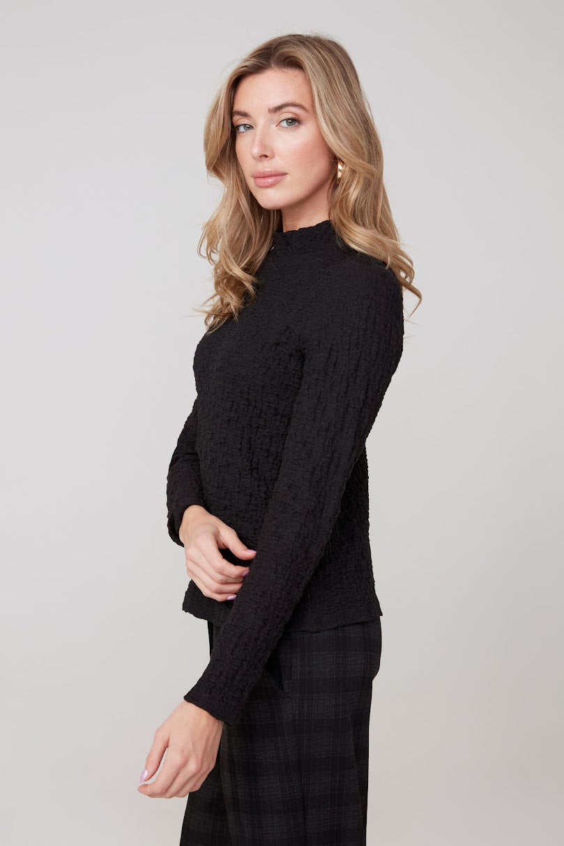 Sasha Knit Top - Black
