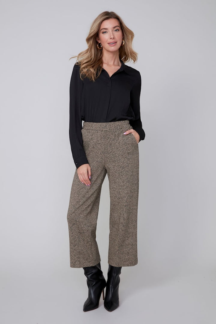 Great Knit Pant - Tan Combo