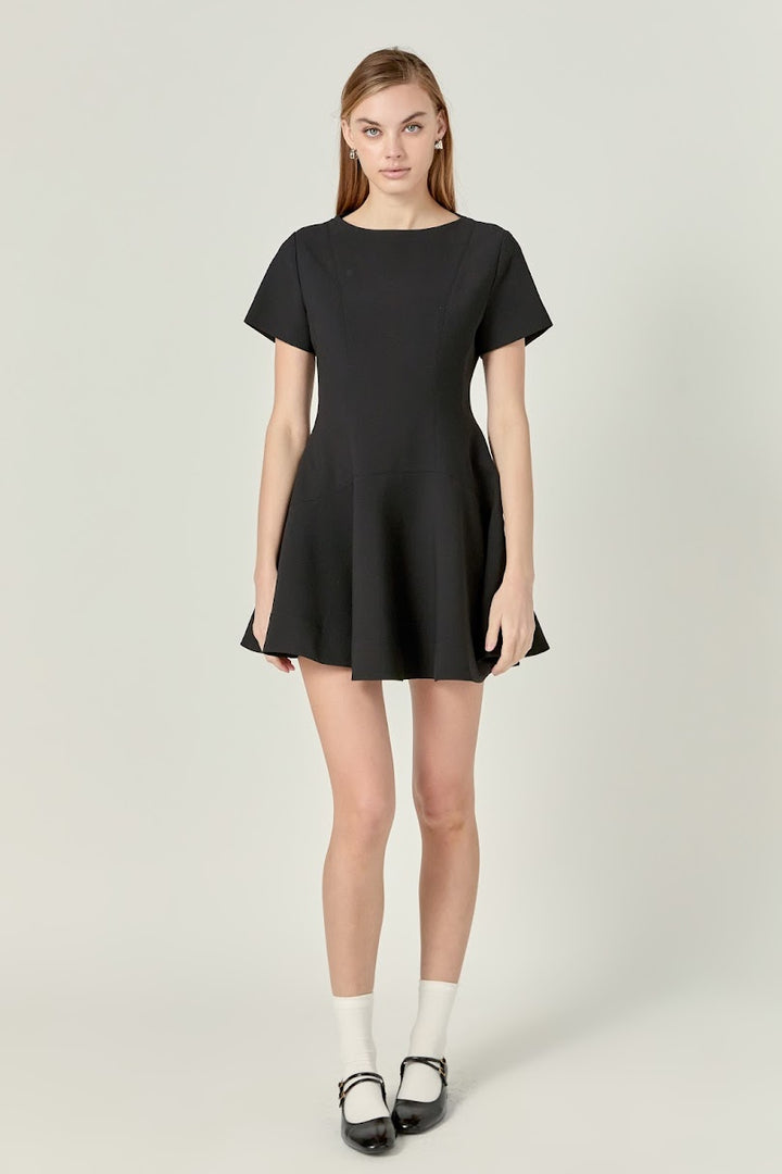 Charli Mini Dress - Black