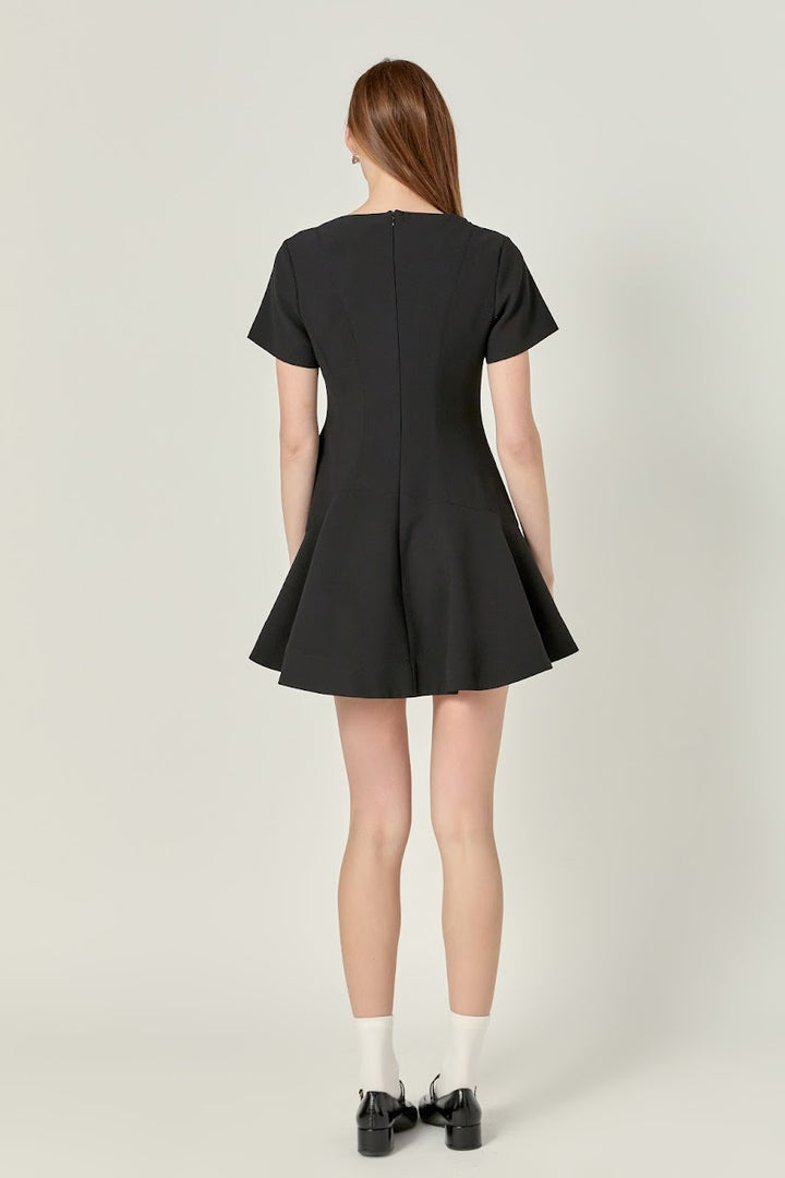 Charli Mini Dress - Black