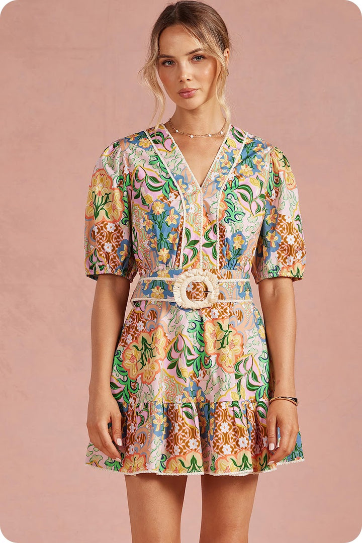 Gretchen Dress - Multi