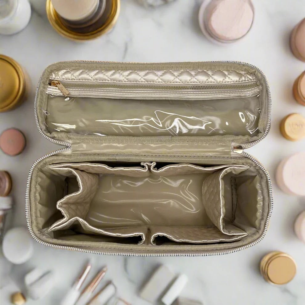 Stylist Travel Bag - Pearl Quilted