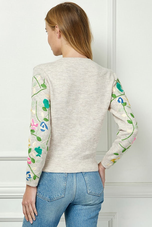 The Sasha Cardigan - Oatmeal