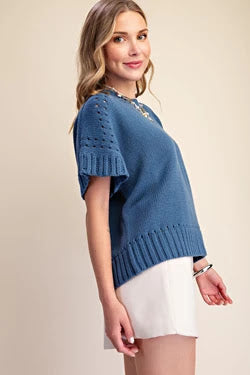 Cindy Sweater - Blue