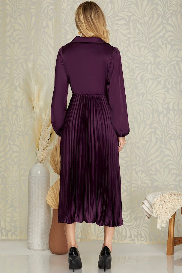 Madison Dress - Plum