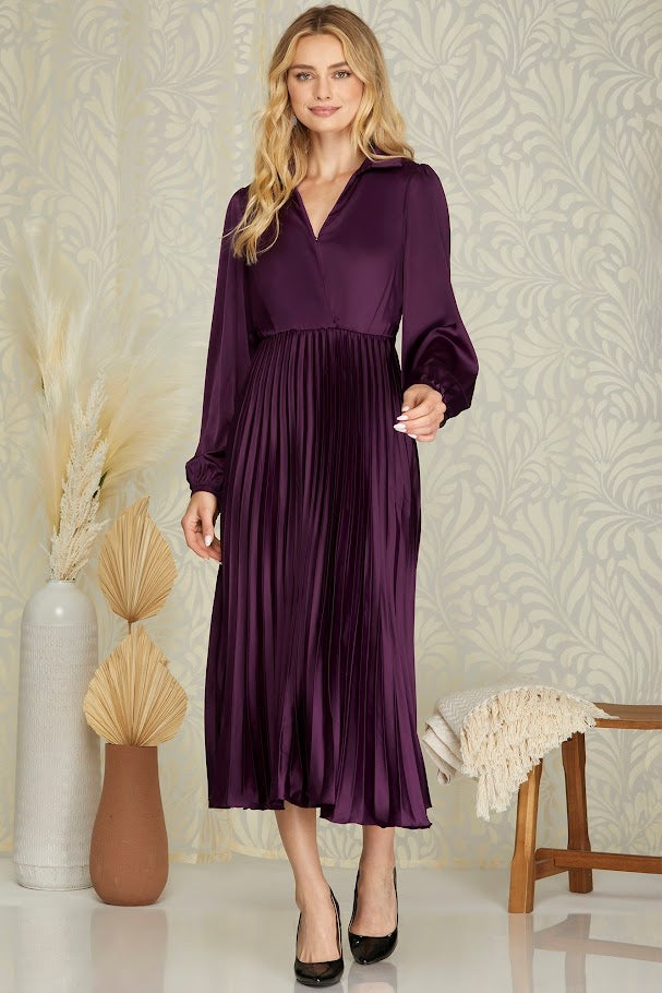 Madison Dress - Plum