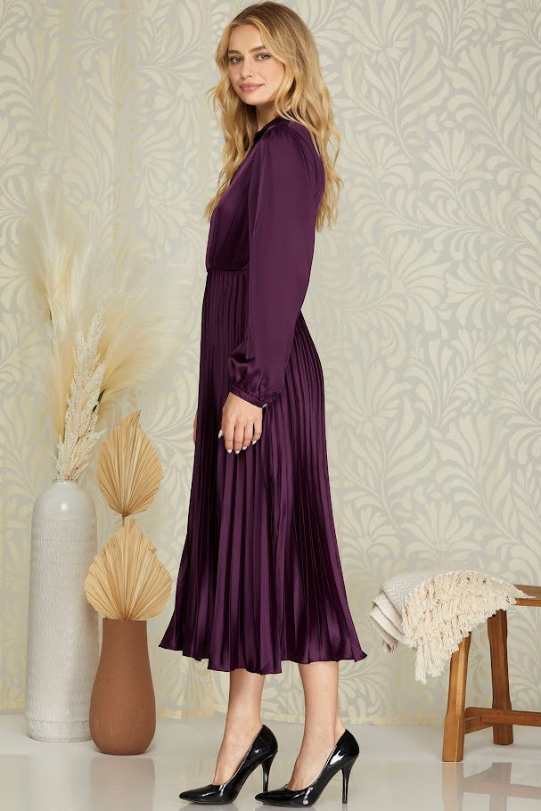 Madison Dress - Plum