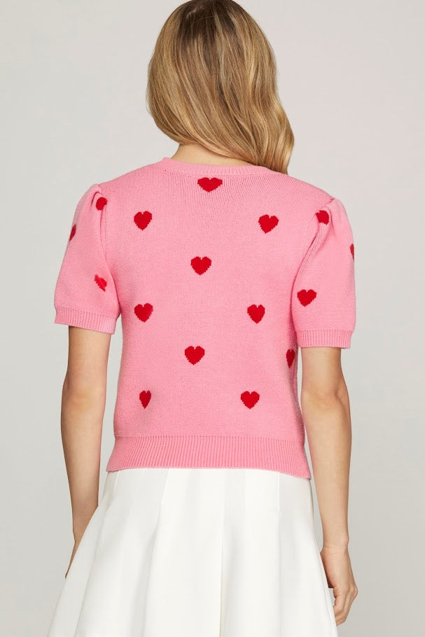 Love Me Sweater - Pink