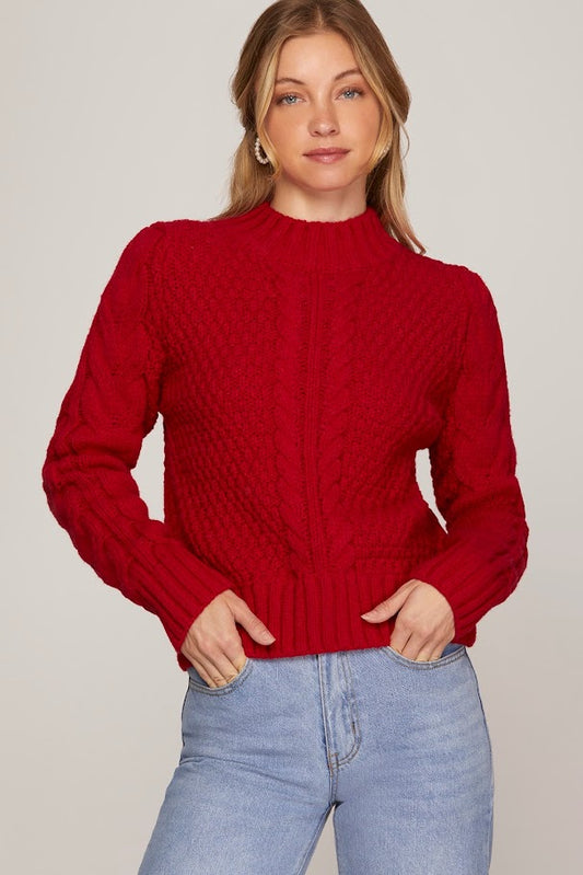 Sunni Sweater - Red