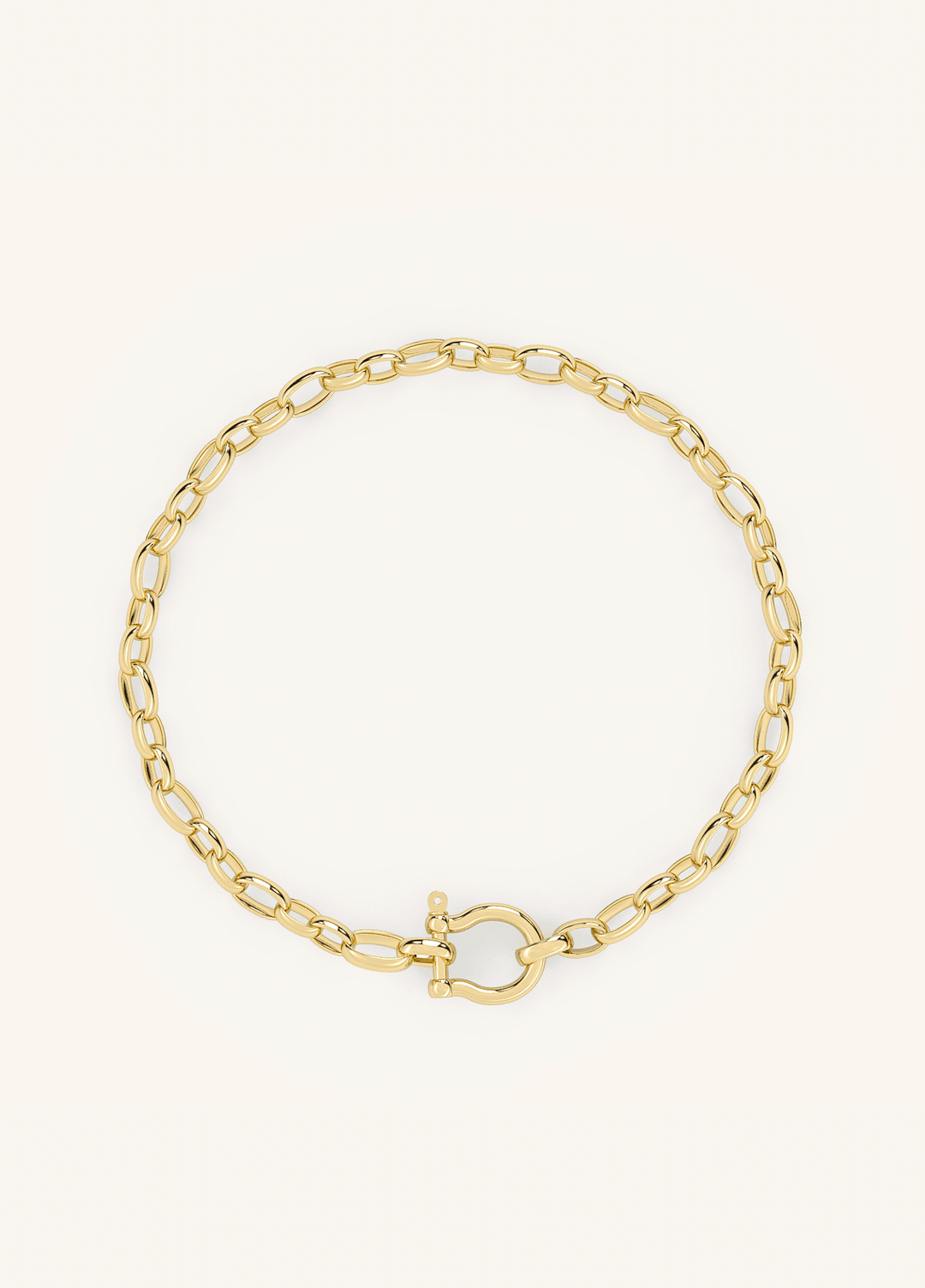 Empire Chain Necklace - Gold