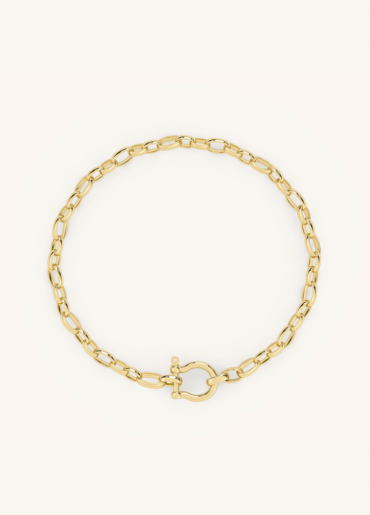 Empire Chain Necklace - Gold