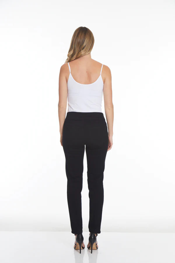 Slim-Sation Ankle Jean - Black Denim