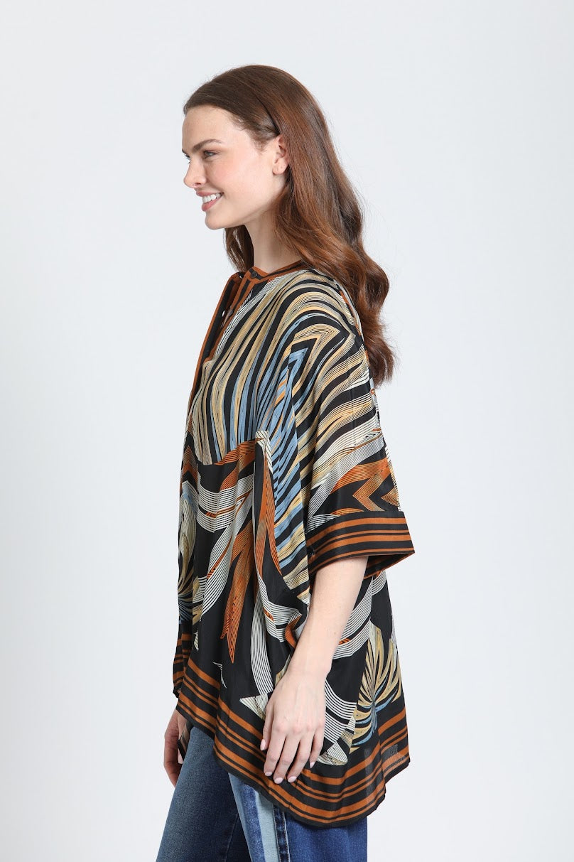 Jessie Kimono - Burnished Copper Multi