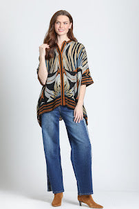 Jessie Kimono - Burnished Copper Multi