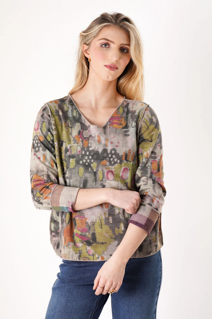 Reversible Abstract Top - Multi