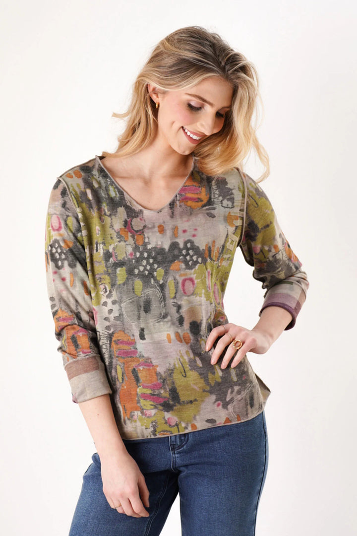 Reversible Abstract Top - Multi