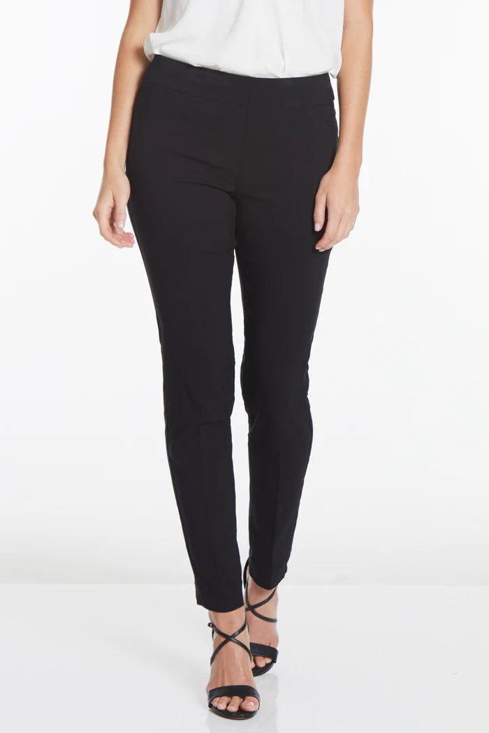Slim Sation Wide Band Pant - Black
