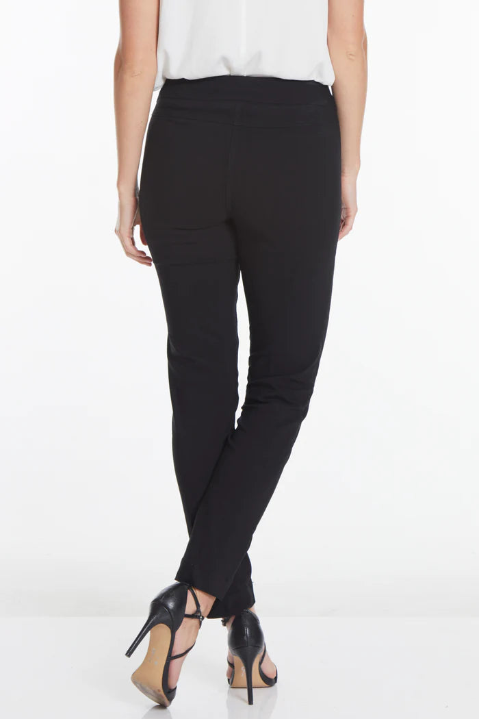Slim Sation Wide Band Pant - Black