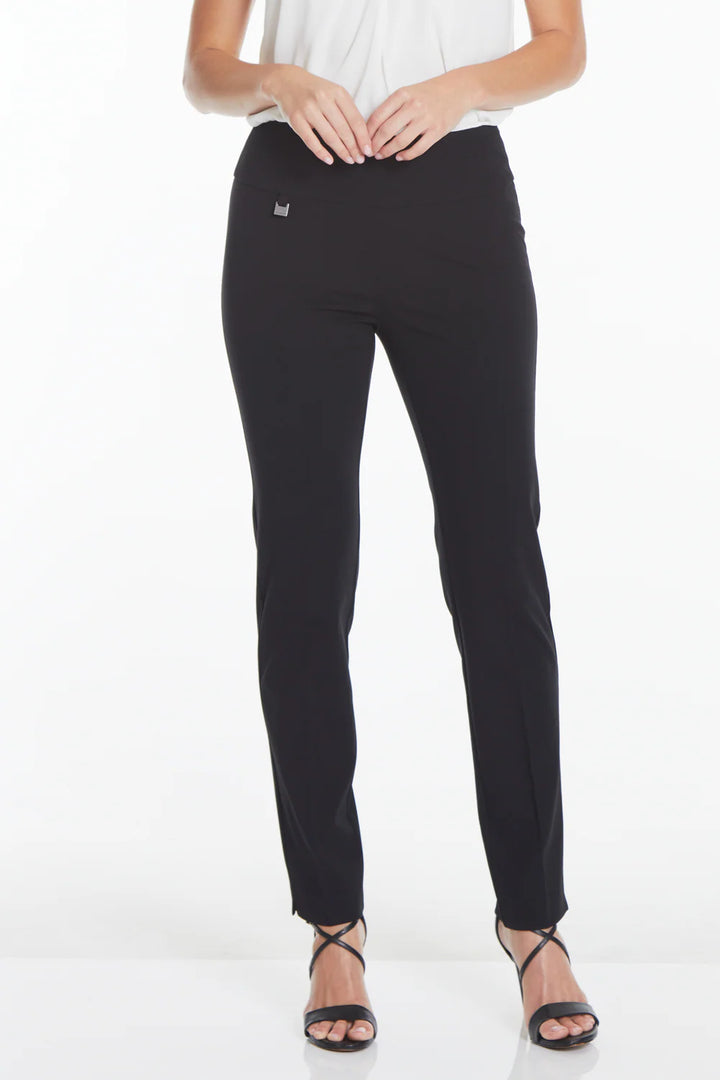 Slim-Sation Knit Ankle Pant - Black