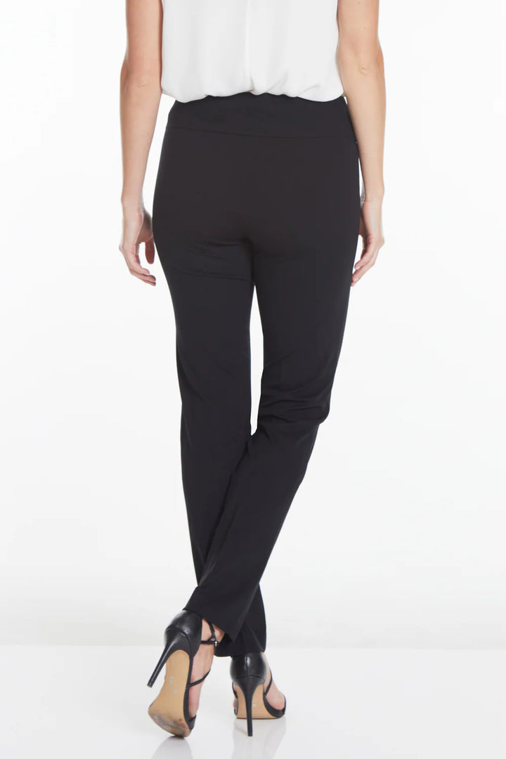 Slim-Sation Knit Ankle Pant - Black