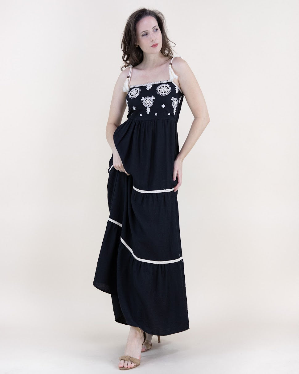 The Lea Maxi - Black