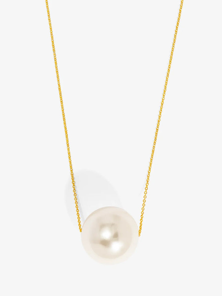 Ava Pearl Necklace - Pearl