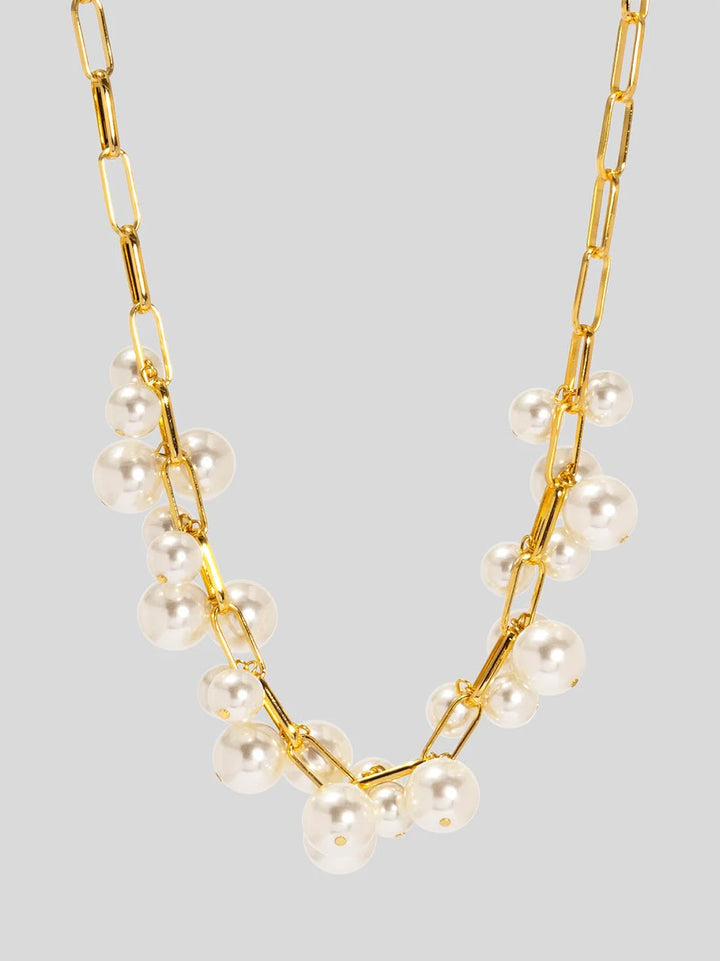 Venus Necklace - Pearl/Gold