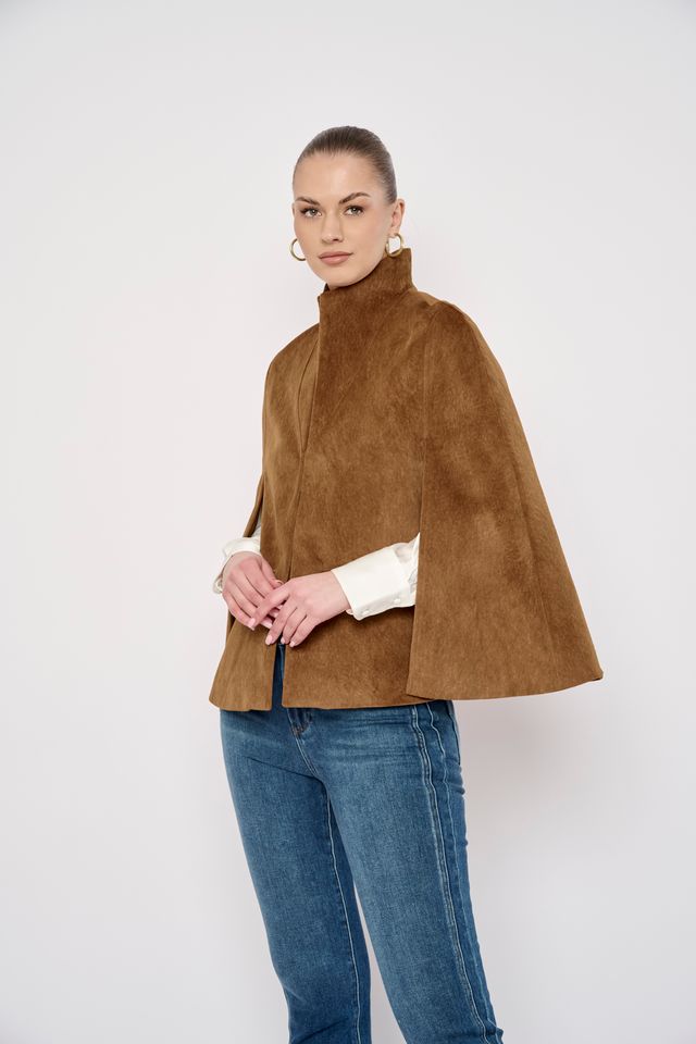 Sage Cape - Camel