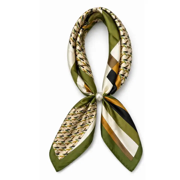 Ready to Wear Scarf - Olive