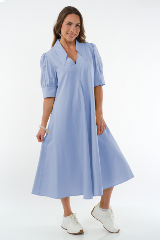 Amber Dress - Cornflower