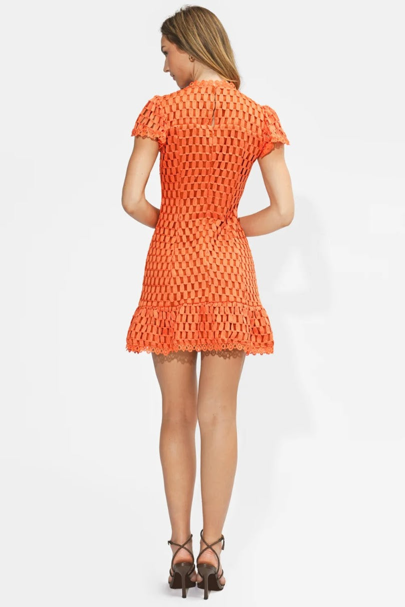Kayla Mini Dress - Orange