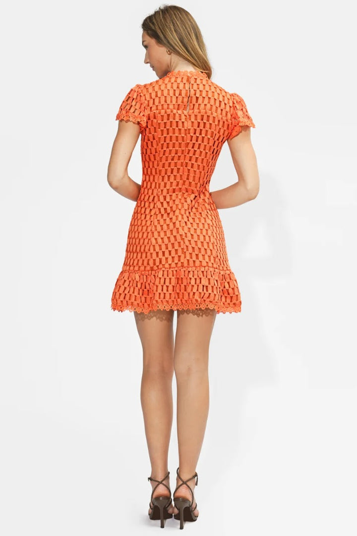 Kayla Mini Dress - Orange