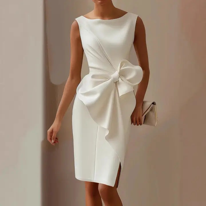 Evelyn Dress - White