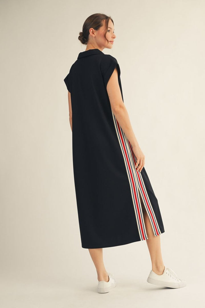 Isla Midi Dress - Black