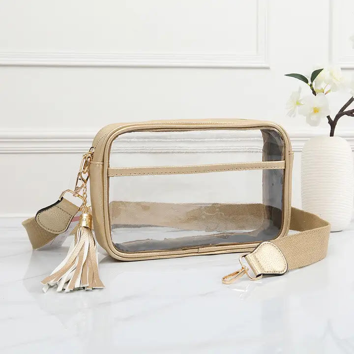 Game Day Stadium Crossbody - Gold