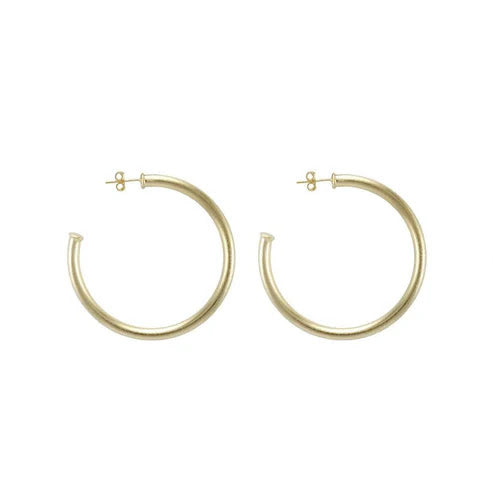 Everybody's Favorite Hoops - Brushed Gold