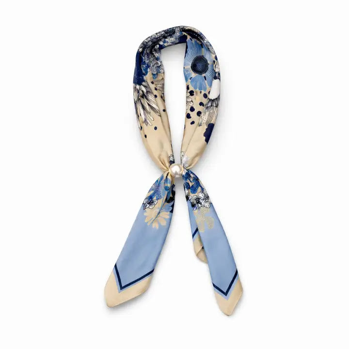 Ready to Wear Scarf - Navy