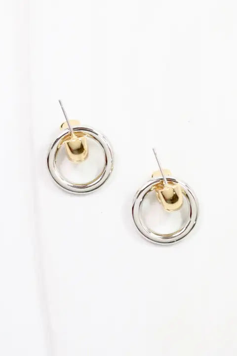 Radcliffe Drop Earring - Gold Silver