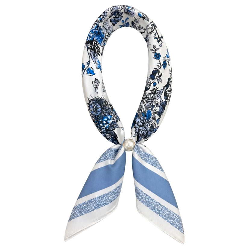 Ready to Wear Scarf - Blue