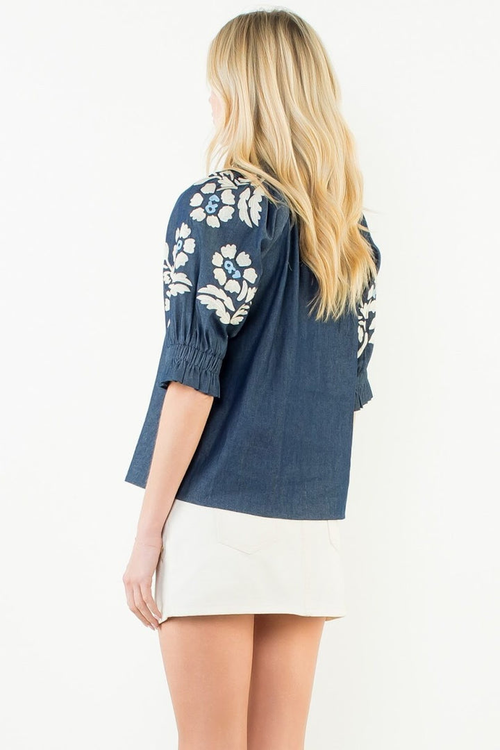 Mindy Top - Dark Blue