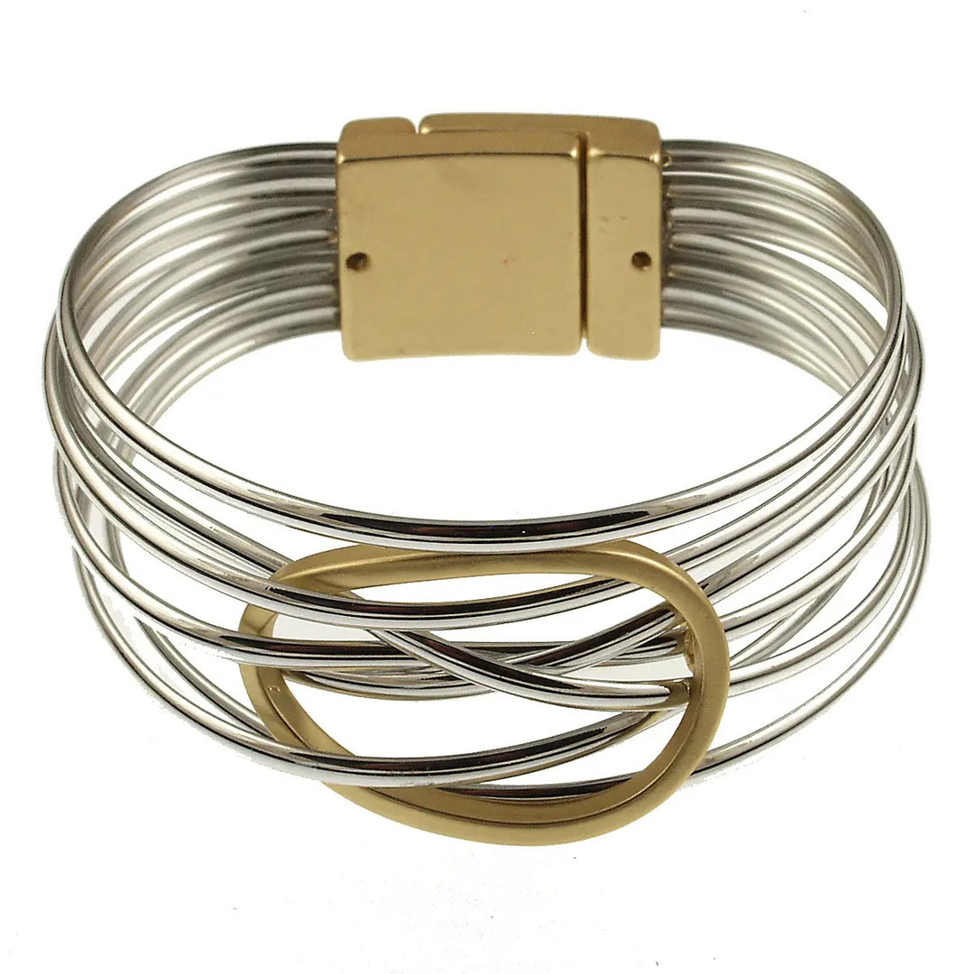 Be Bold Bracelet - Gold Silver