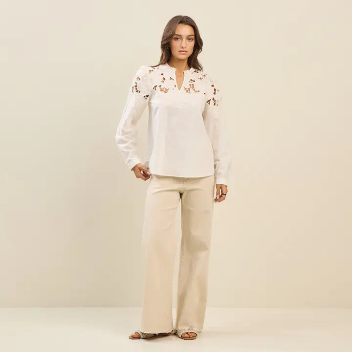 Anette Top - Cream