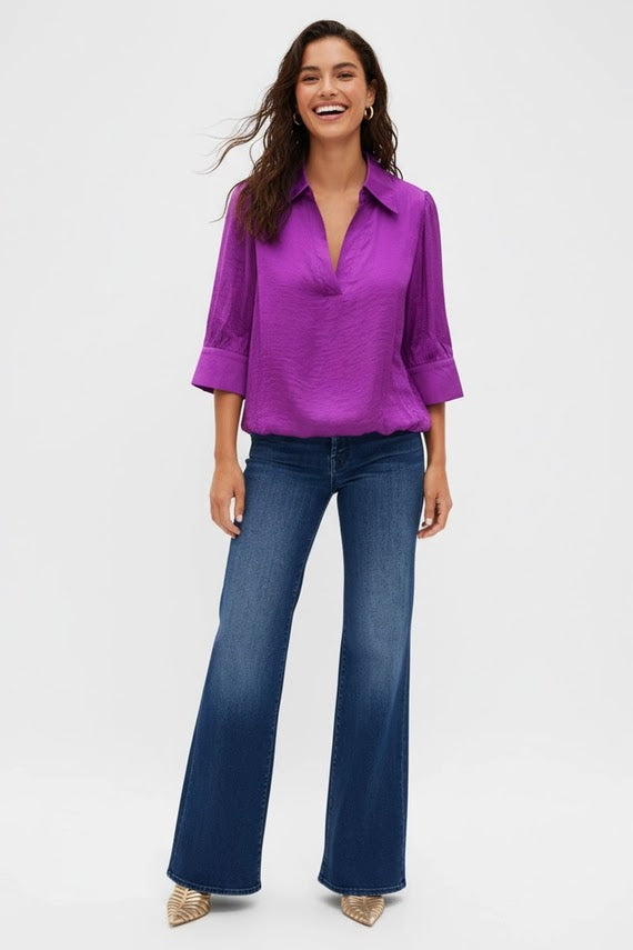 Vivian Shirt - Viola