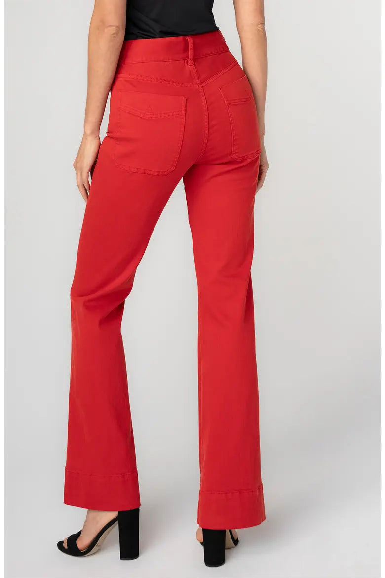 Lucy HR Boot Jeans - Sundance Red