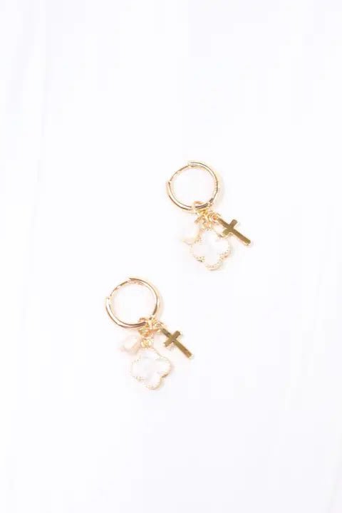 Riccoli Charm Earring - Gold