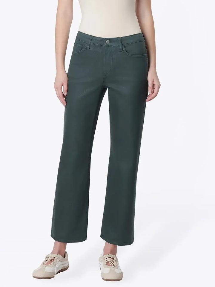 Daisy Crop Straight - Darkest Spruce